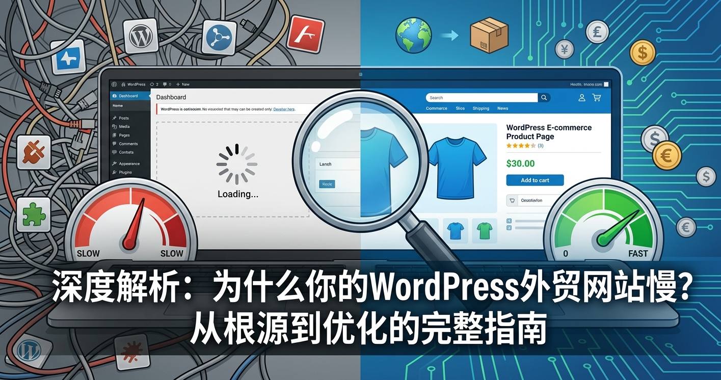 深度解析：为什么你的WordPress外贸网站慢？从根源到优化的完整指南