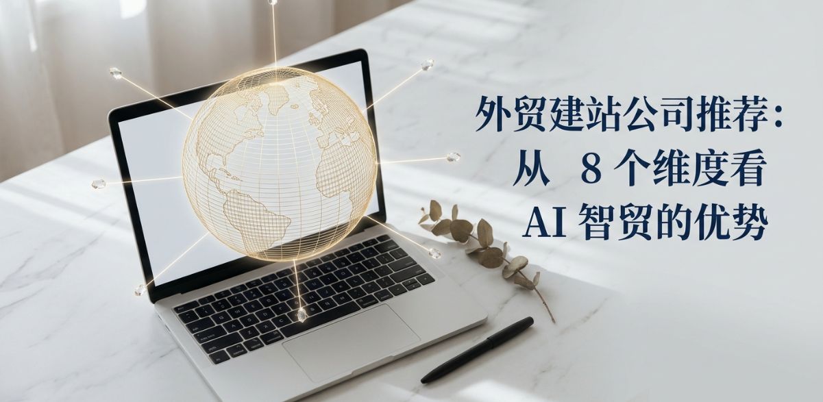 外贸建站公司推荐：从 8 个维度看 AI 智贸的优势