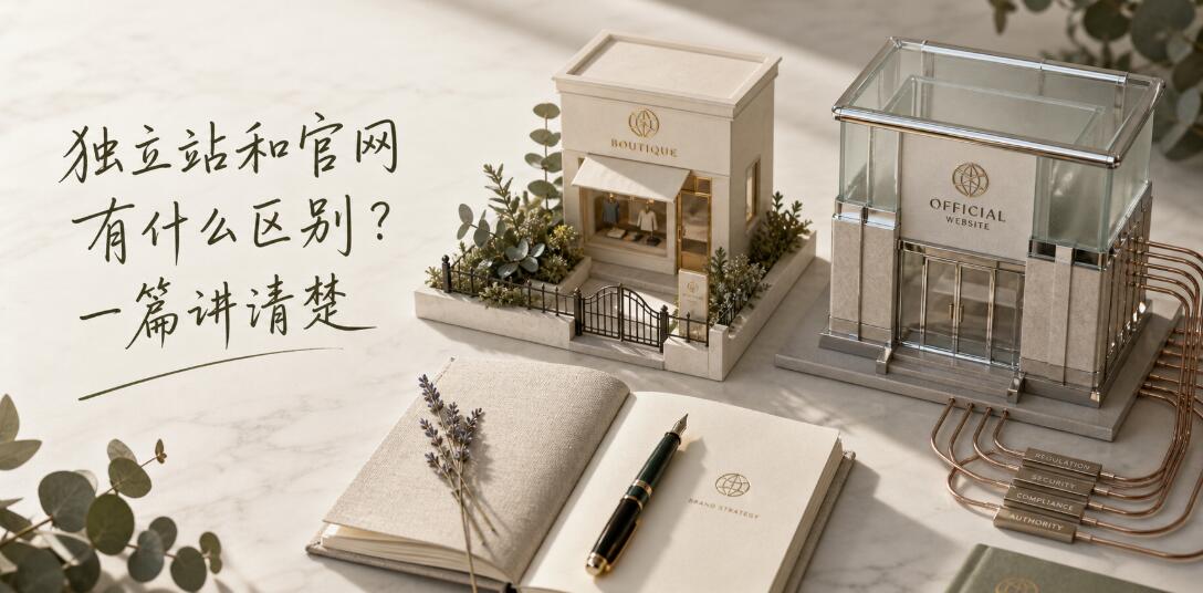 独立站和官网有什么区别？一篇讲清楚